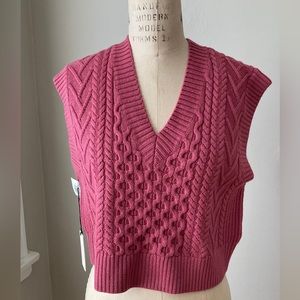 Aritzia Babaton Emporia Vest, Rhodon Pink, 2XS